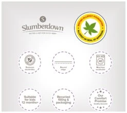 Slumberdown Anti Allergy 4 Tog Kids Duvet - Toddler -Bedding Promotion Store 6996448 R Z013A