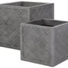 Sankey Square Lazio Planters - Set Of 2 1 Sankey Square Lazio Planters - Set Of 2 -Bedding Promotion Store 7596713 R Z001A