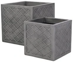 Sankey Square Lazio Planters - Set Of 2