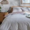 Habitat Retreat Striped Blush & White Bedding Set - Single -Bedding Promotion Store 7697124 R Z001C