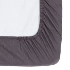 Habitat Brushed Cotton Charcoal Fitted Sheet - Toddler 7 Habitat Brushed Cotton Charcoal Fitted Sheet - Toddler -Bedding Promotion Store 7914302 R Z002A