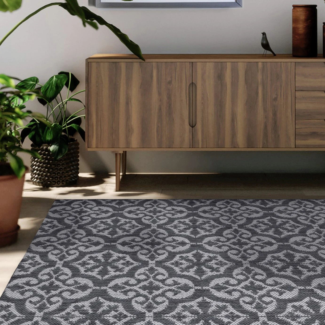 Homemaker Tiles Indoor & Outdoor Rug - 120x170cm 7 Homemaker Tiles Indoor & Outdoor Rug - 120x170cm - Image 5