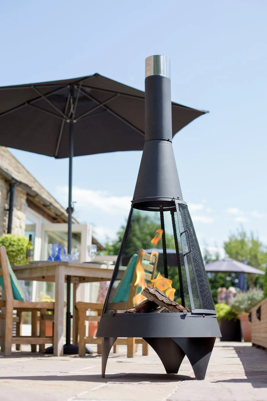 La Hacienda Mesh Colorado Chiminea - Extra Large 3 La Hacienda Mesh Colorado Chiminea - Extra Large