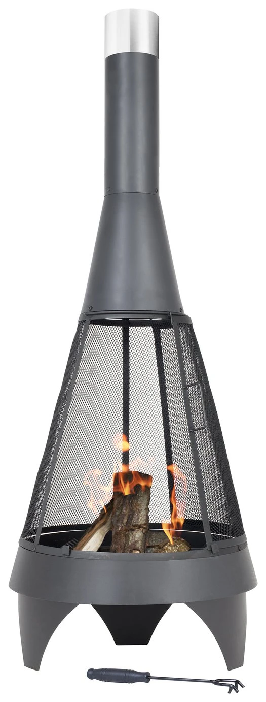 La Hacienda Mesh Colorado Chiminea - Extra Large 4 La Hacienda Mesh Colorado Chiminea - Extra Large - Image 2