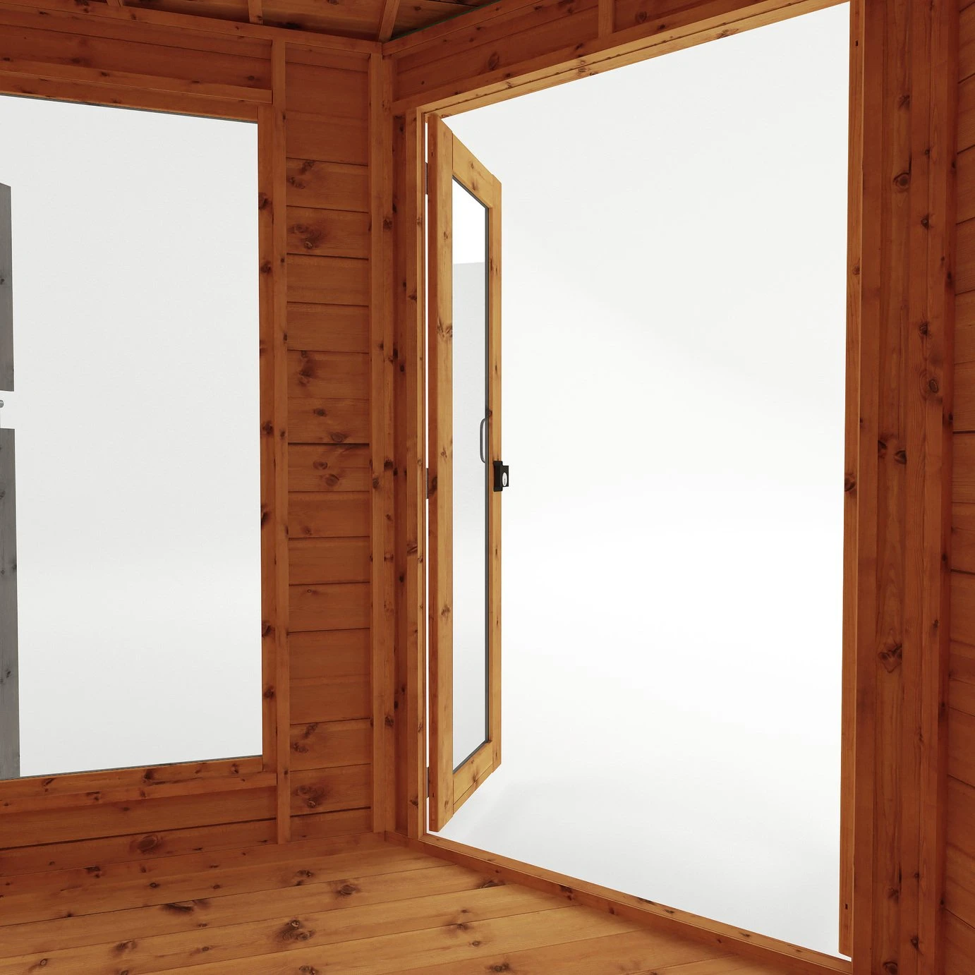 Mercia Corner Summerhouse With Shed - 7 X 7ft 7 Mercia Corner Summerhouse With Shed - 7 X 7ft - Image 5