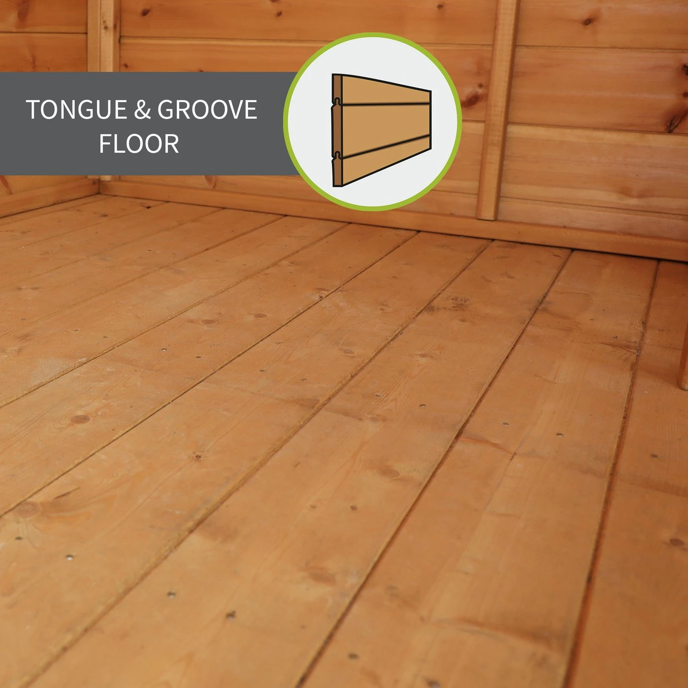 Mercia Corner Summerhouse With Shed - 7 X 7ft 12 Mercia Corner Summerhouse With Shed - 7 X 7ft - Image 10