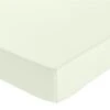 Habitat Pure Cotton 200TC Cream Deep Fitted Sheet - Single -Bedding Promotion Store 8084530 R Z001A
