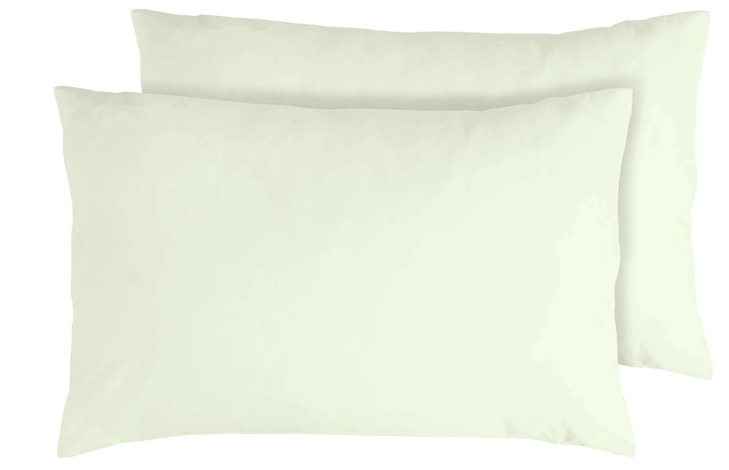Habitat Egyptian Cotton Standard Pillowcase Pair - Cream 3 Habitat Egyptian Cotton Standard Pillowcase Pair - Cream