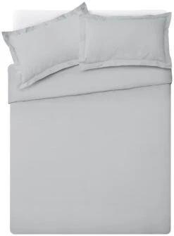 Habitat Egyptian Cotton 400TC Grey Bedding Set - Single 12 Habitat Egyptian Cotton 400TC Grey Bedding Set - Single -Bedding Promotion Store 8268806 R Z002A