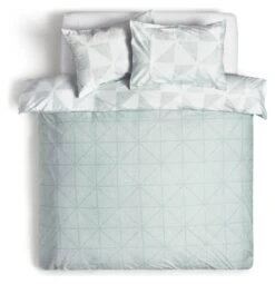 Habitat Stockholm Diamond Dash Duck Egg Bedding Set - Single -Bedding Promotion Store 8277385 R Z002A