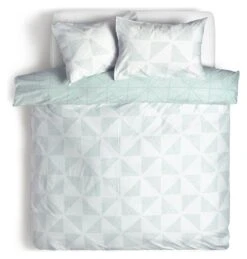 Habitat Stockholm Diamond Dash Duck Egg Bedding Set - Single -Bedding Promotion Store 8277385 R Z004A