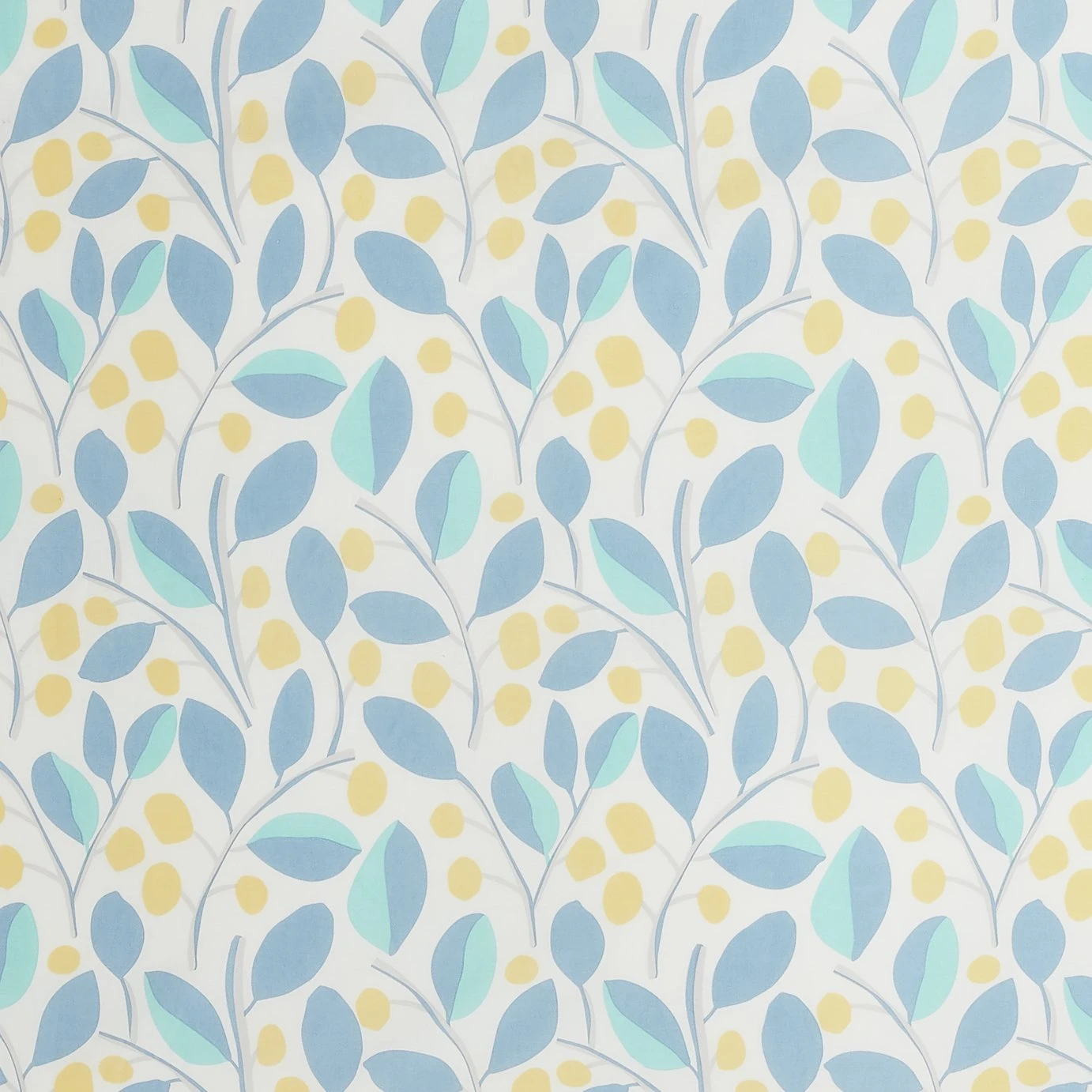 Habitat Scandi Floral Sky Blue & Yellow Bedding Set - Single 4 Habitat Scandi Floral Sky Blue & Yellow Bedding Set - Single - Image 2