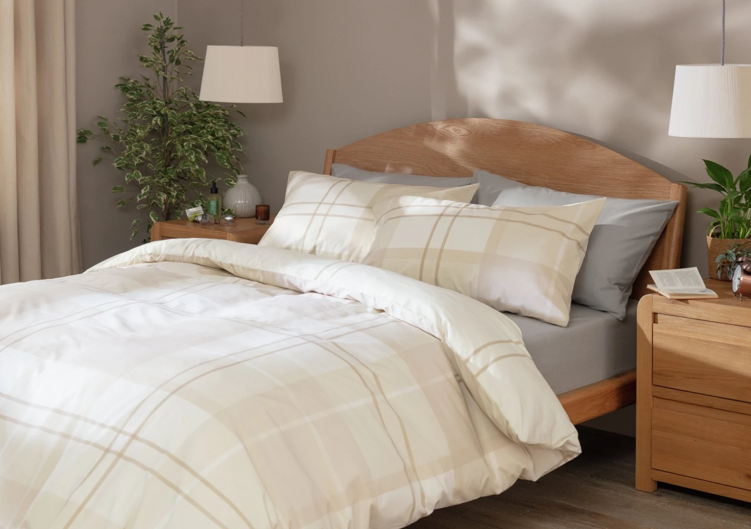 Habitat Check Neutral Bedding Set - Single 8 Habitat Check Neutral Bedding Set - Single - Image 6