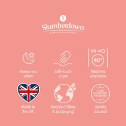 Slumberdown Winter Warm 13.5 Tog Duvet - Single 21 Slumberdown Winter Warm 13.5 Tog Duvet - Single -Bedding Promotion Store 8353144 R Z011A