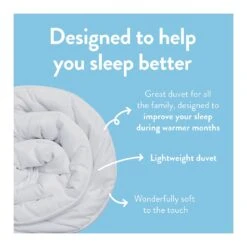 Slumberdown Summer Cool 4.5 Tog Duvet - Single 14 Slumberdown Summer Cool 4.5 Tog Duvet - Single -Bedding Promotion Store 8356756 R Z003A