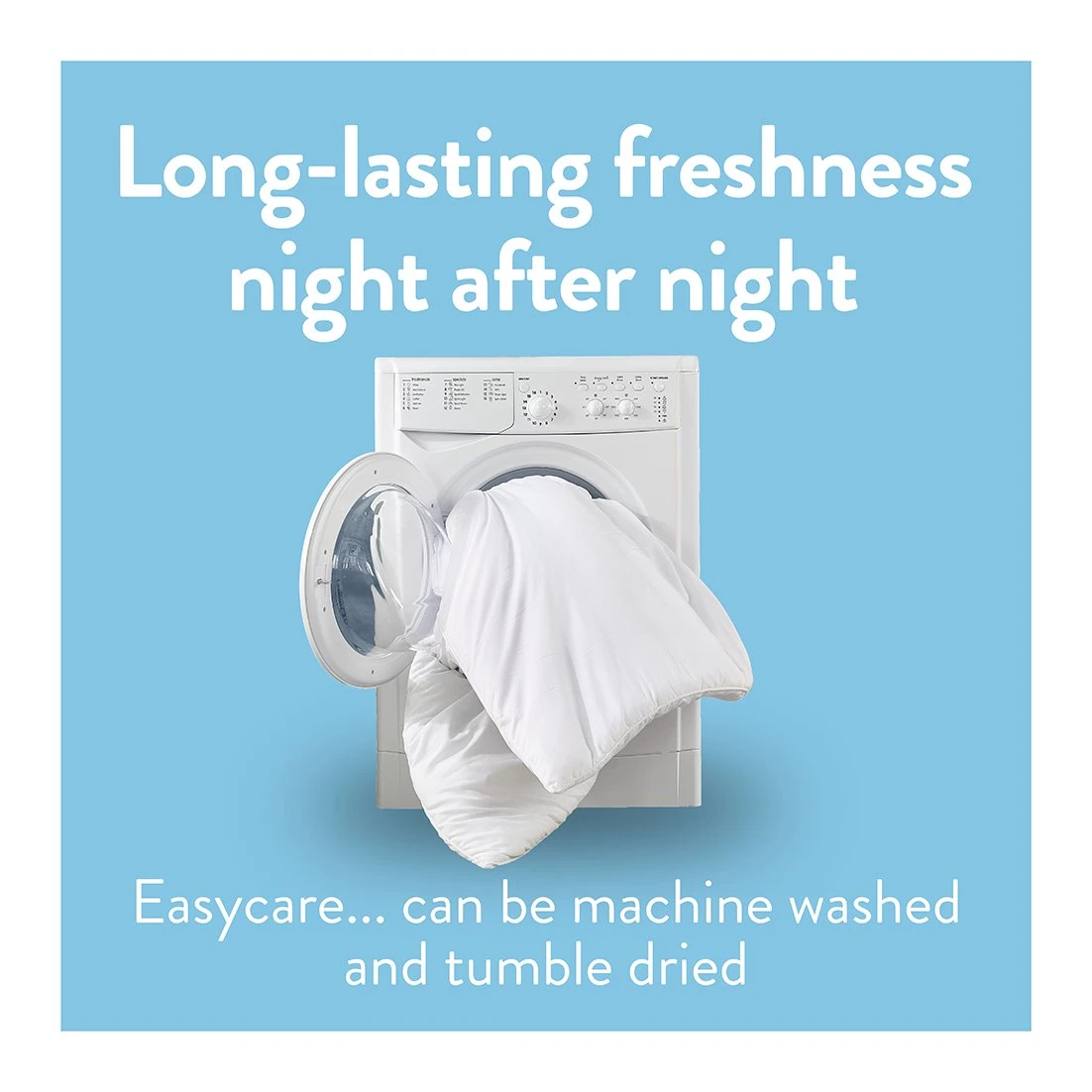 Slumberdown Summer Cool 4.5 Tog Duvet - Single 10 Slumberdown Summer Cool 4.5 Tog Duvet - Single - Image 8