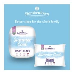 Slumberdown Summer Cool 4.5 Tog Duvet - Single 20 Slumberdown Summer Cool 4.5 Tog Duvet - Single -Bedding Promotion Store 8356756 R Z009A