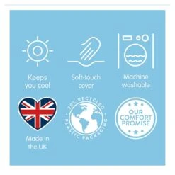 Slumberdown Summer Cool 4.5 Tog Duvet - Single 21 Slumberdown Summer Cool 4.5 Tog Duvet - Single -Bedding Promotion Store 8356756 R Z010A