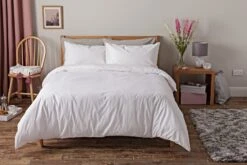 Habitat Pure Cotton 200TC White Bedding Set - Double 9 Habitat Pure Cotton 200TC White Bedding Set - Double -Bedding Promotion Store 8376994 R Z001C
