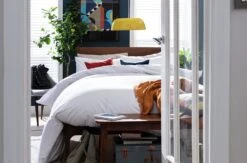 Habitat Pure Cotton 200TC White Bedding Set - Double 13 Habitat Pure Cotton 200TC White Bedding Set - Double -Bedding Promotion Store 8376994 R Z002C