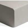 Habitat Egyptian Cotton 400TC Plain Grey Fitted Sheet-Single -Bedding Promotion Store 8377735 R Z001A