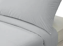 Habitat Pure Cotton 200TC Grey Bedding Set - Double 7 Habitat Pure Cotton 200TC Grey Bedding Set - Double -Bedding Promotion Store 8478139 R Z003A