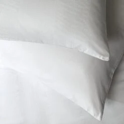 Habitat Cotton 300TC Waffle Striped White Bedding Set-Double 11 Habitat Cotton 300TC Waffle Striped White Bedding Set-Double -Bedding Promotion Store 8612483 R Z003A