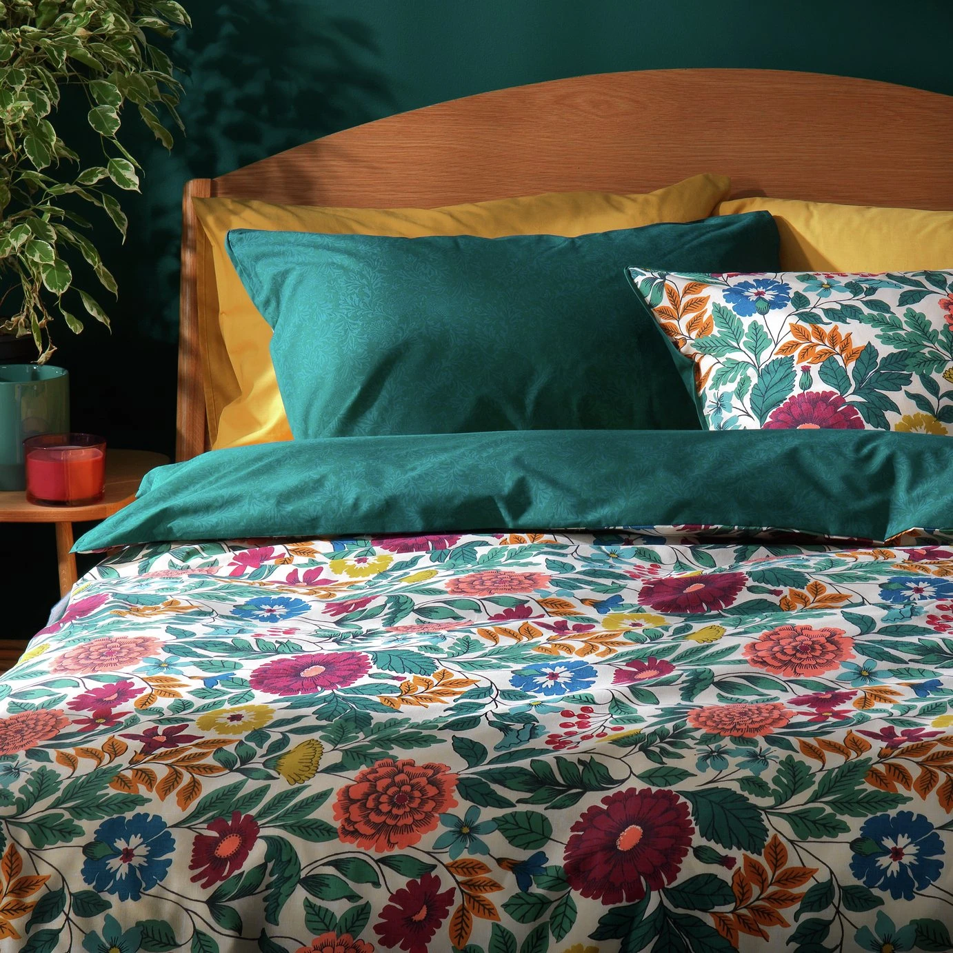 Habitat Country Manor Floral Print Bedding Set - Single 3 Habitat Country Manor Floral Print Bedding Set - Single