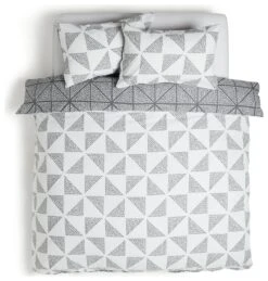 Habitat Stockholm Diamond Dash Grey Bedding Set - Single 14 Habitat Stockholm Diamond Dash Grey Bedding Set - Single -Bedding Promotion Store 8671022 R Z004A
