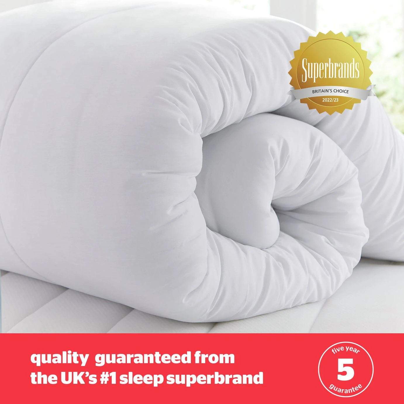 Silentnight Bounceback 10.5 Tog Duvet - Single 9 Silentnight Bounceback 10.5 Tog Duvet - Single - Image 7