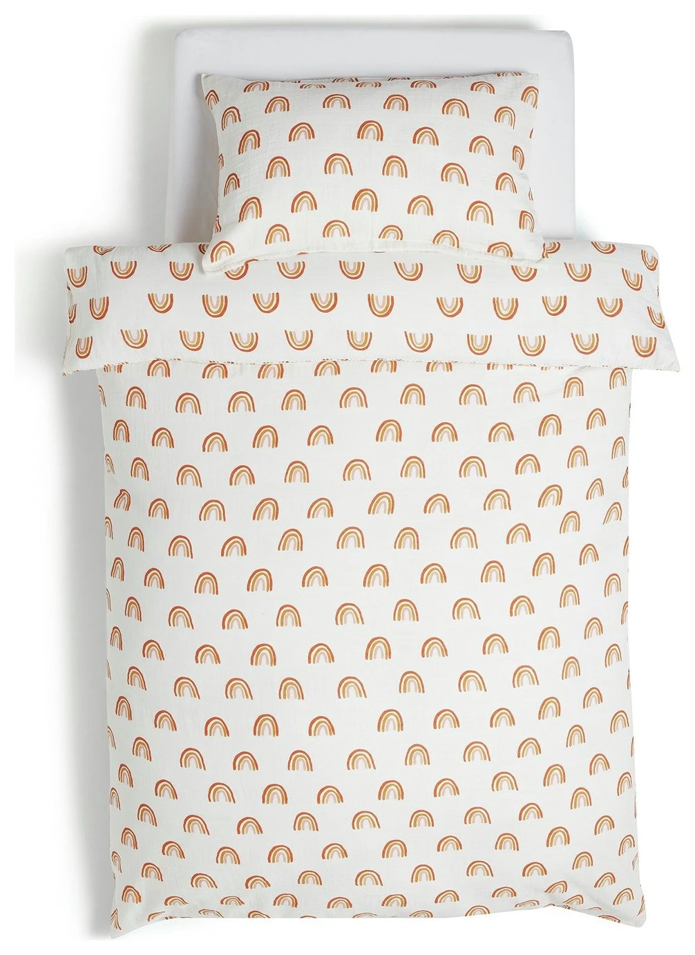 Habitat Kids Rainbow Cotton Bedding Set - Toddler 5 Habitat Kids Rainbow Cotton Bedding Set - Toddler - Image 3