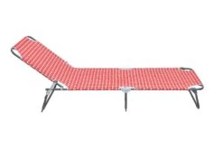 Habitat Folding Metal Sun Lounger - Geo Orange 19 Habitat Folding Metal Sun Lounger - Geo Orange -Bedding Promotion Store 8769594 R Z003A