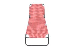 Habitat Folding Metal Sun Lounger - Geo Orange 21 Habitat Folding Metal Sun Lounger - Geo Orange -Bedding Promotion Store 8769594 R Z005A