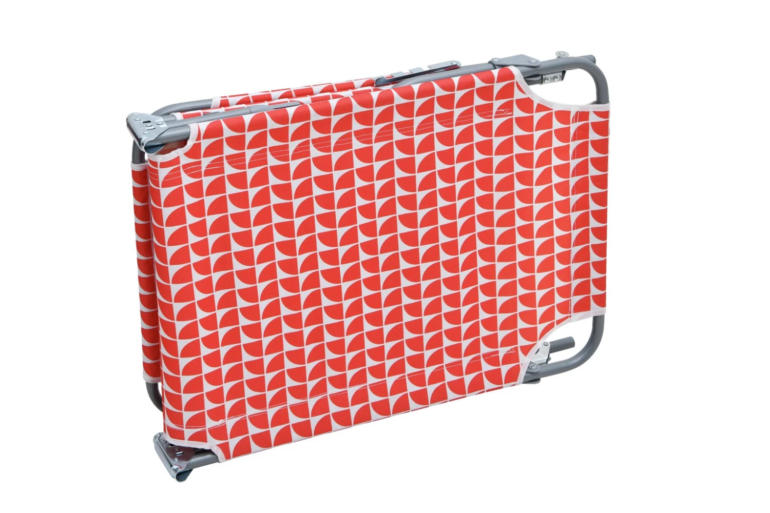 Habitat Folding Metal Sun Lounger - Geo Orange 12 Habitat Folding Metal Sun Lounger - Geo Orange - Image 10