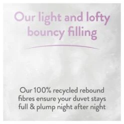 Slumberdown Full And Bouncy 10.5 Tog Duvet - Single -Bedding Promotion Store 8800927 R Z006A