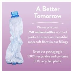 Slumberdown Full And Bouncy 10.5 Tog Duvet - Single -Bedding Promotion Store 8800927 R Z009A