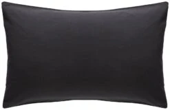 Habitat Stonewashed Cotton Plain Charcoal Bedding Set-Double -Bedding Promotion Store 8829427 R Z004A