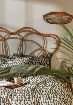 Habitat Asri Rattan Headboard - Double 12 Habitat Asri Rattan Headboard - Double -Bedding Promotion Store 8837598 R Z019A