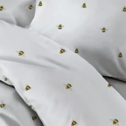 Habitat Hideaway Bee Print White Bedding Set - Single 10 Habitat Hideaway Bee Print White Bedding Set - Single -Bedding Promotion Store 8887720 R Z003A