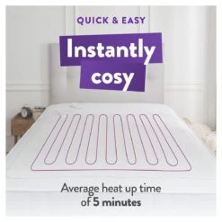 Slumberdown Warm And Cosy Electric Underblanket - Single -Bedding Promotion Store 8888602 R Z006A