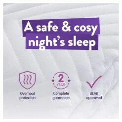 Slumberdown Warm And Cosy Electric Underblanket - Single -Bedding Promotion Store 8888602 R Z010A