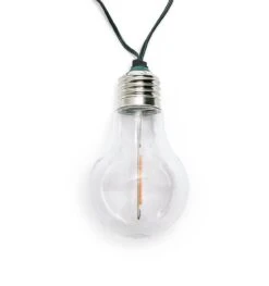 Habitat Neon Effect Bulb Solar String Lights 10 Habitat Neon Effect Bulb Solar String Lights -Bedding Promotion Store 8894799 R Z004A