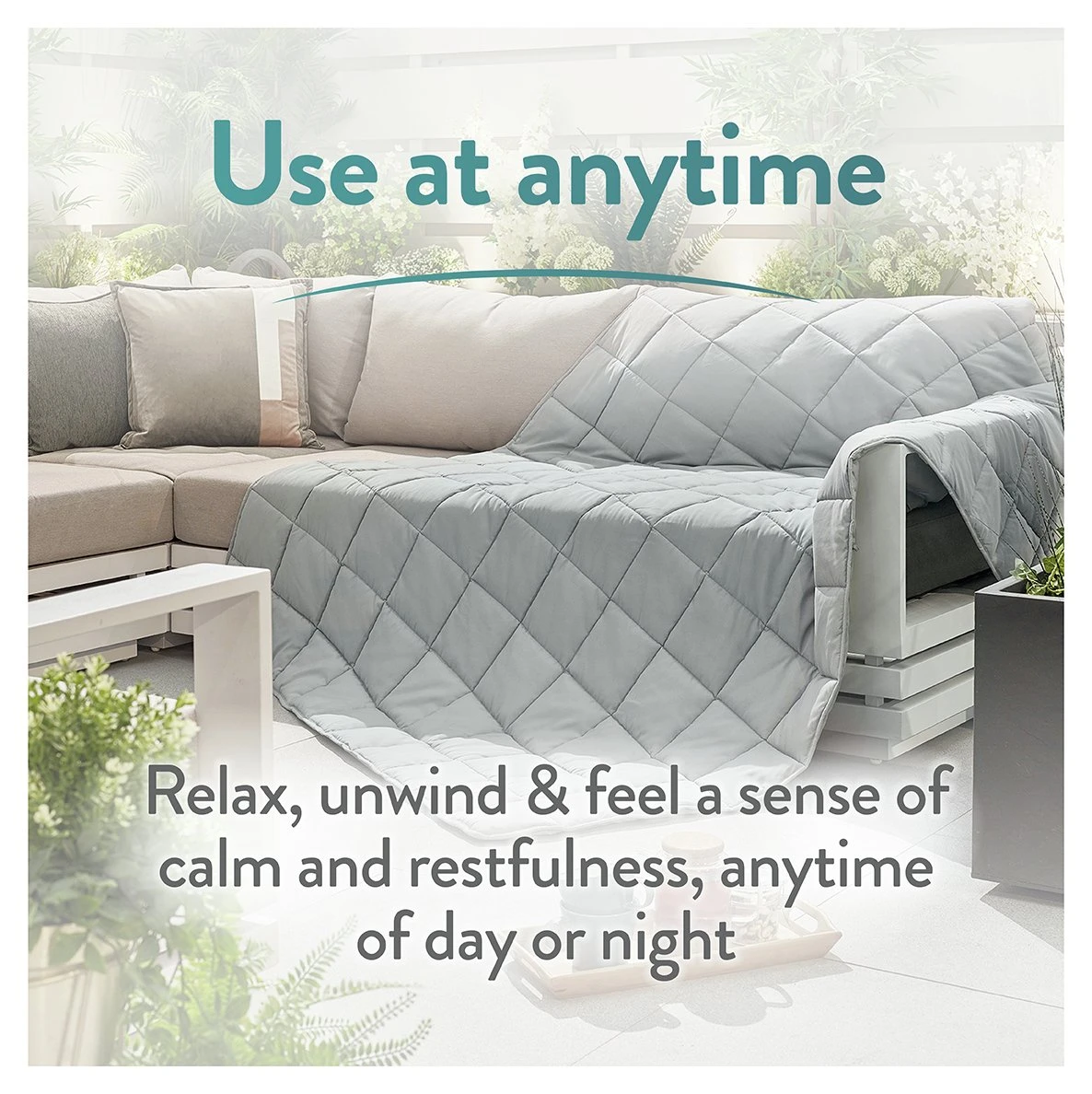 Slumberdown Wellbeing Weighted Adults Blanket - 7kg 8 Slumberdown Wellbeing Weighted Adults Blanket - 7kg - Image 6