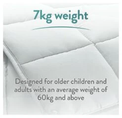 Slumberdown Wellbeing Weighted Adults Blanket - 7kg 18 Slumberdown Wellbeing Weighted Adults Blanket - 7kg -Bedding Promotion Store 8942919 R Z007A