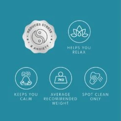 Slumberdown Wellbeing Weighted Adults Blanket - 7kg 21 Slumberdown Wellbeing Weighted Adults Blanket - 7kg -Bedding Promotion Store 8942919 R Z011A