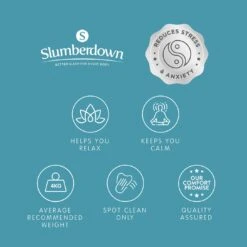 Slumberdown Wellbeing Kids Weighted Blanket - 4Kg -Bedding Promotion Store 8942926 R Z009A