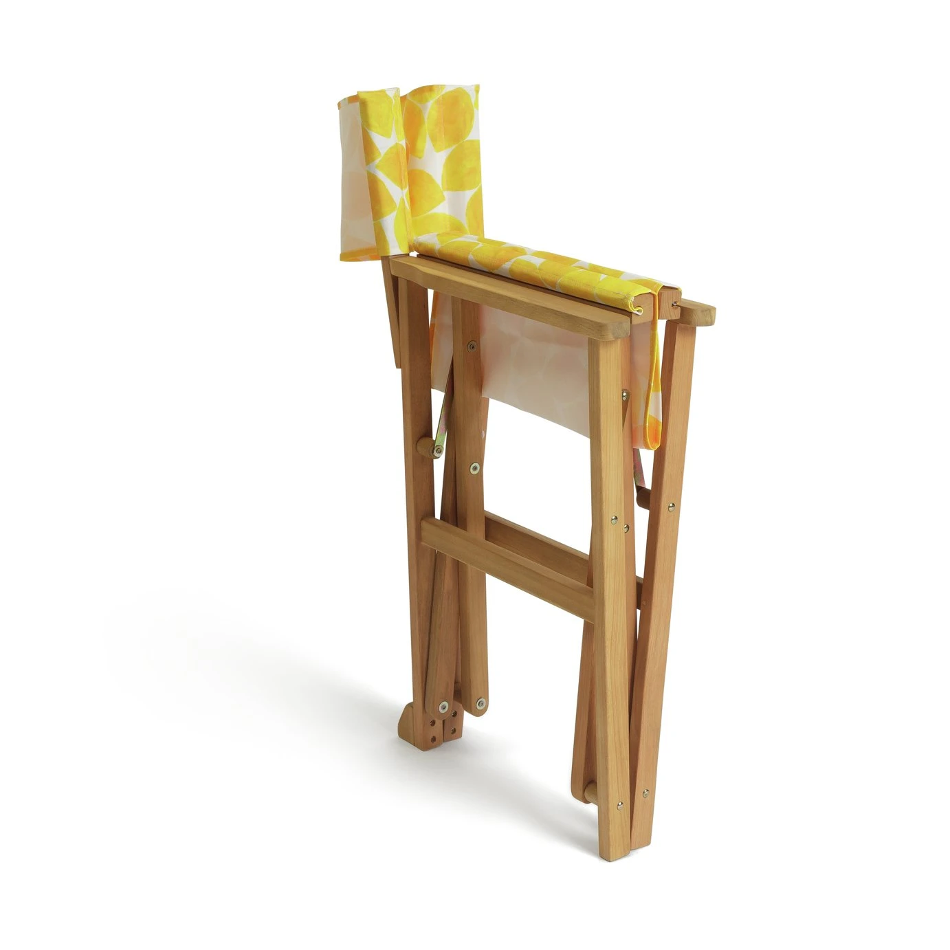 Habitat Folding Wooden Director Chair - Yellow 11 Habitat Folding Wooden Director Chair - Yellow - Image 9