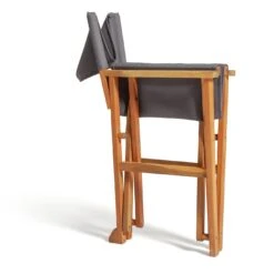 Habitat Folding Wooden Director Chair - Charcoal 17 Habitat Folding Wooden Director Chair - Charcoal -Bedding Promotion Store 8960128 R Z006A