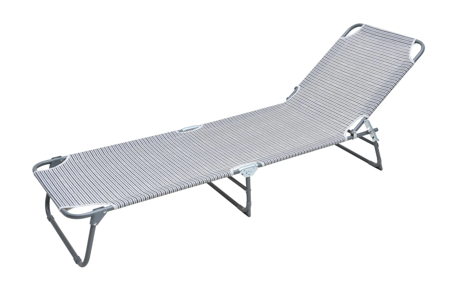 Habitat Folding Sun Lounger - Grey 7 Habitat Folding Sun Lounger - Grey - Image 5