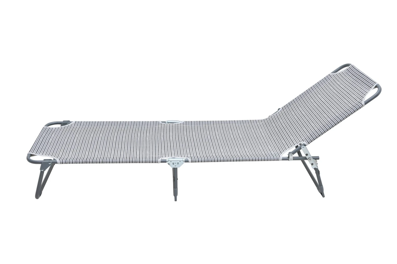 Habitat Folding Sun Lounger - Grey 8 Habitat Folding Sun Lounger - Grey - Image 6